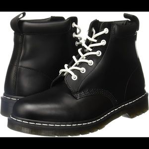 Dr. Martens Mens 939 6-Eye Padded Collar Boot NO LACES like new size 6